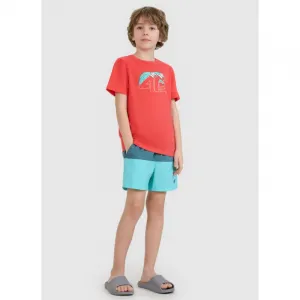 Chlapčenské plavky 4F JUNIOR BOARD SHORTS M116-46S-TEAL