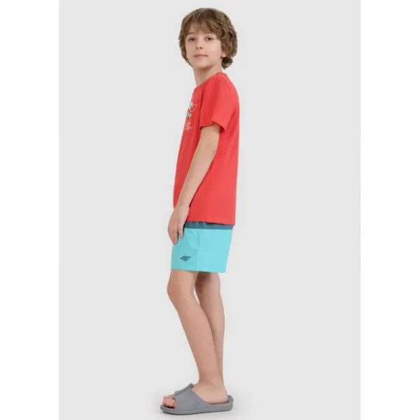 Chlapčenské plavky 4F JUNIOR BOARD SHORTS M116-46S-TEAL