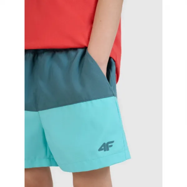 Chlapčenské plavky 4F JUNIOR BOARD SHORTS M116-46S-TEAL