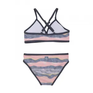 Dievčenské plavky COLOR KIDS Jr. Bikini, AOP-5039-Plumeria