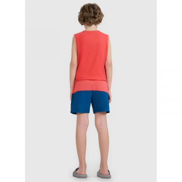 Chlapčenské plavky 4F JUNIOR BOARD SHORTS M116-63S-CORAL