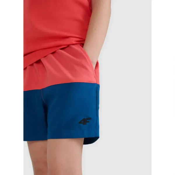 Chlapčenské plavky 4F JUNIOR BOARD SHORTS M116-63S-CORAL