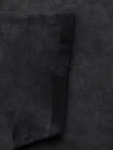Tričko s krátkym rukávom s vypraným vzorom čierne