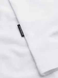 Klasické pánske tričko s krátkym rukávom biele