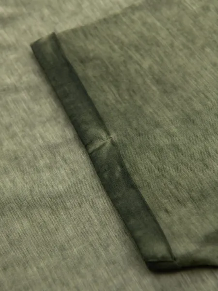 Tričko s krátkym rukávom s vypraným vzorom olivové