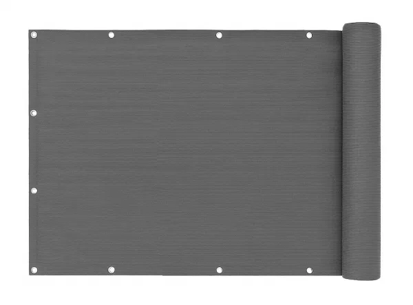 MultiGarden Balkonová zástěna Shadex 100x500 cm šedá