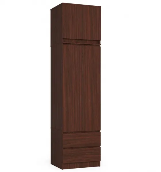 Ak furniture Nástavec na skříň Star 60 cm venge mat