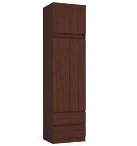 Ak furniture Nástavec na skříň Star 60 cm venge mat