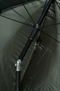 TZB Rybářský slunečník s plachtou JUKON 195 cm tmavě zelený