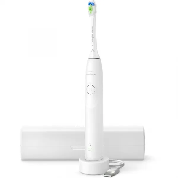 PHILIPS Sonicare 5300 HX7108/02 elektrická sonická kefka biela 1 ks