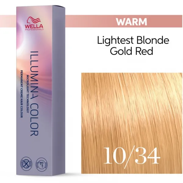 Wella Professionals Illumina Color farba na vlasy odtieň 10/34 60 ml