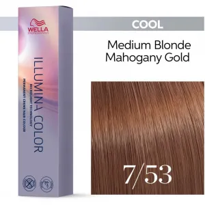 Wella Professionals Illumina Color farba na vlasy odtieň 7/53 60 ml