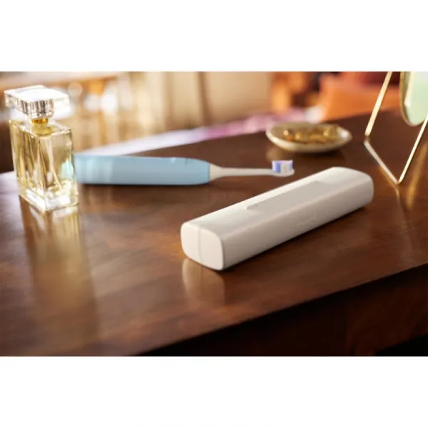 Philips Sonicare 6100 HX7406/02 sonická elektrická zubná kefka Light Blue 1 ks