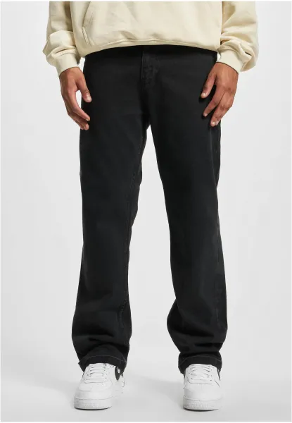 DEF Straight Loose Fit Denim Black Washed