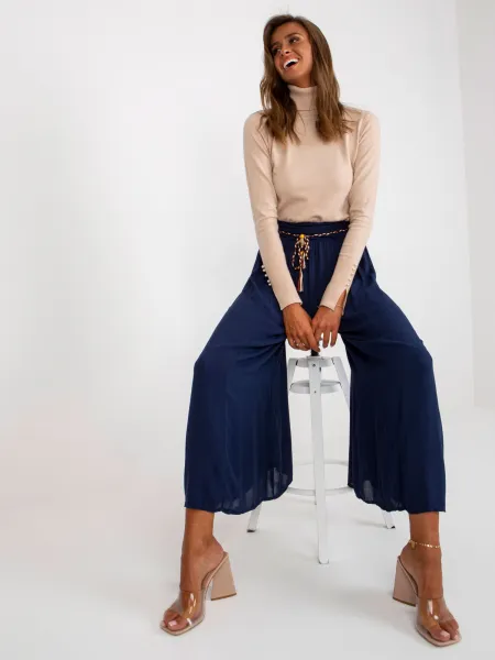 Trousers-TW-SP-BI-81733.14-navy blue