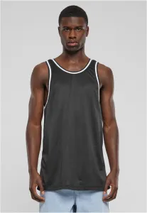 Men's Fishnet Tank Top - Black