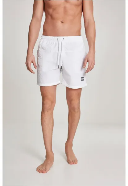 Men's Block Swimsuit White