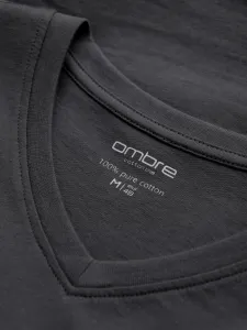 Ombre Men's V-NECK longsleeve set - mix 2