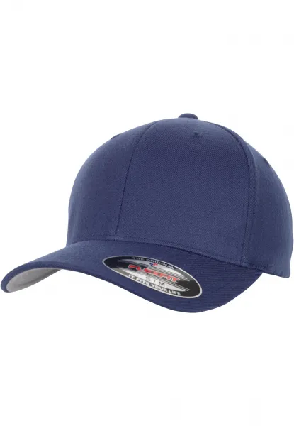 Navy Flexfit wool blend