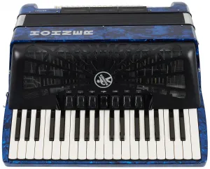 Hohner Bravo III 96 dark blue Silent Key