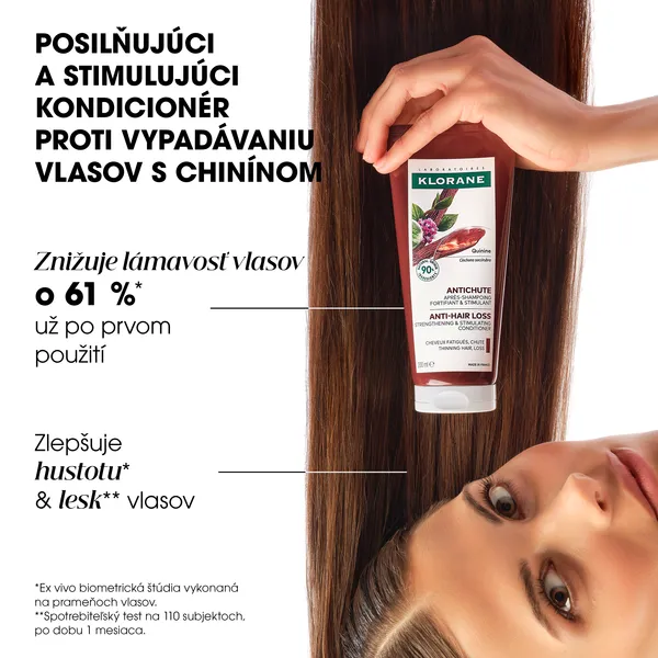 KLORANE KONDICIONÉR s chinínom posilňujúci a stimulujúci