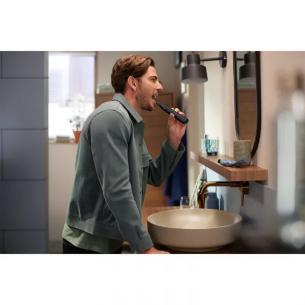 Philips Sonicare 5500 HX7119/01 sonická elektrická zubná kefka, 2 telá Black&White 1 ks