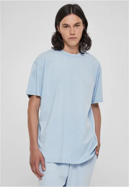 Heavy Oversized Acid Wash Tee balticblue