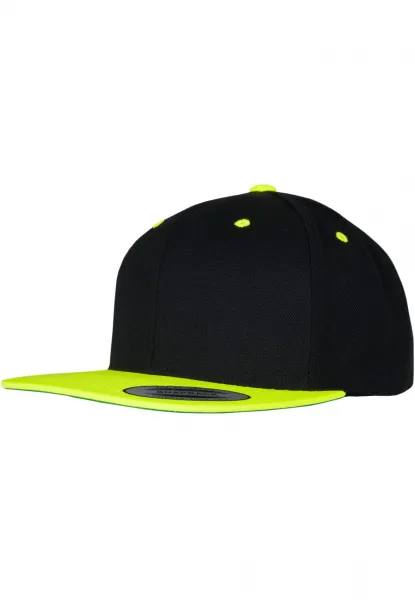 Classic Snapback 2-Tone blk/neonyellow