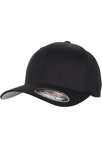 Wool Blend Flexfit Black