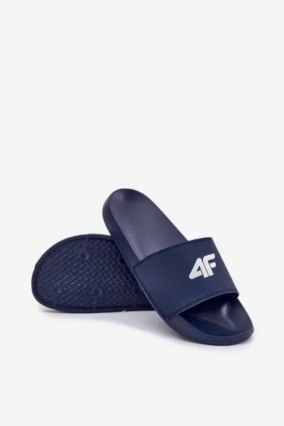 Pánske Šľapky 4F Modré 4FRMM00FSLIM011-30S