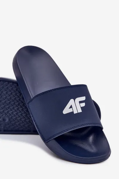 Pánske Šľapky 4F Modré 4FRMM00FSLIM011-30S