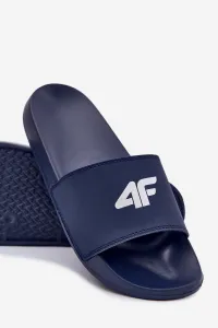 Pánske Šľapky 4F Modré 4FRMM00FSLIM011-30S