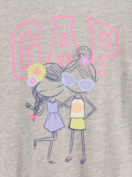 GAP Baby T-shirt with logo - Girls