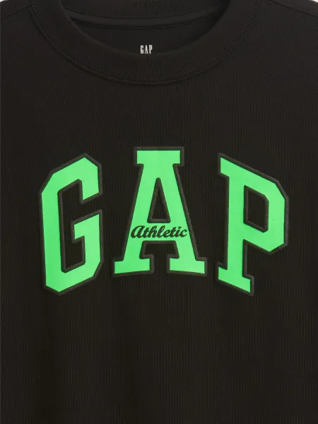 GAP Children's oversize T-shirt Heavyweight Athletic Logo - Boys