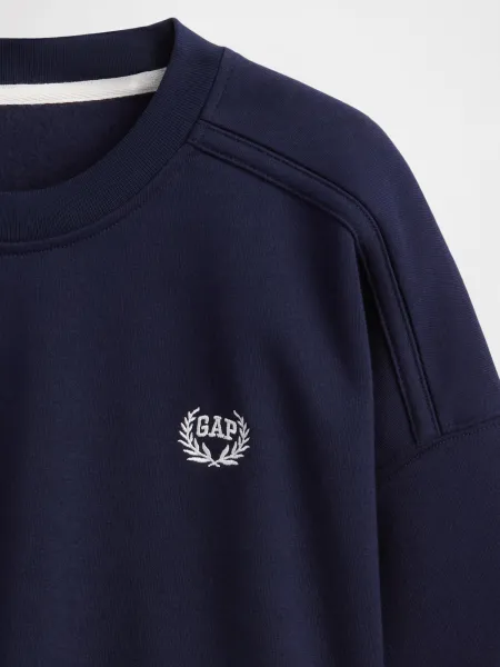 GAP Oversize crop sweatshirt VintageSoft Americana - Women's