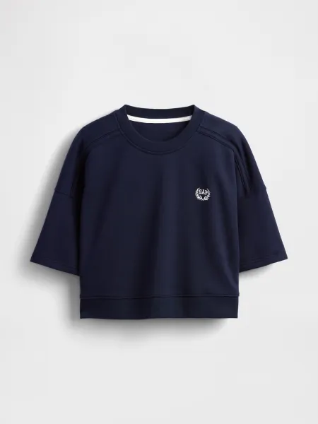 GAP Oversize crop sweatshirt VintageSoft Americana - Women's