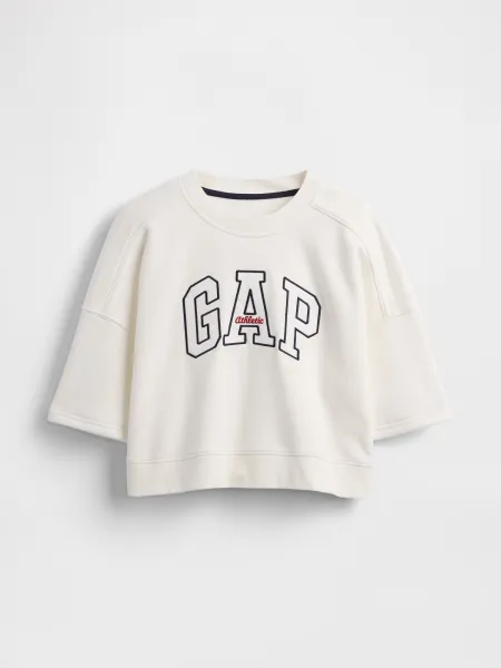 GAP Oversize crop sweatshirt VintageSoft Americana - Women's