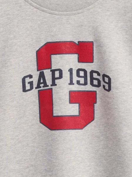 GAP Oversize crop sweatshirt VintageSoft Americana - Women's