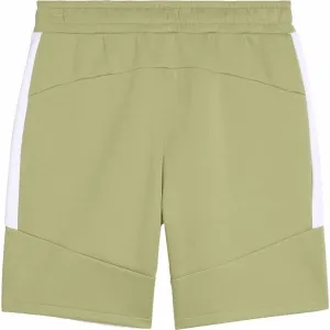 Puma TEAMEVOSTRIPE SHORTS Pánske šortky, khaki, veľkosť