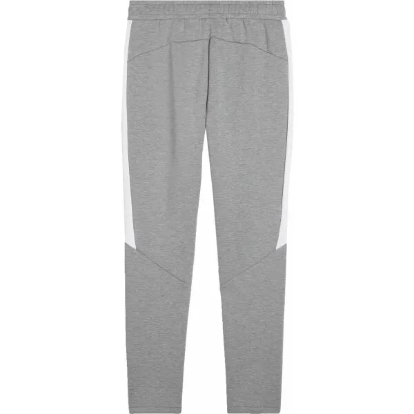 Puma TEAMEVOSTRIPE PANTS Pánske tepláky, sivá, veľkosť