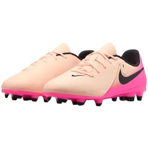Nike JR PHANTOM GX II CLUB FG/MG Detské kopačky, oranžová, veľkosť 36