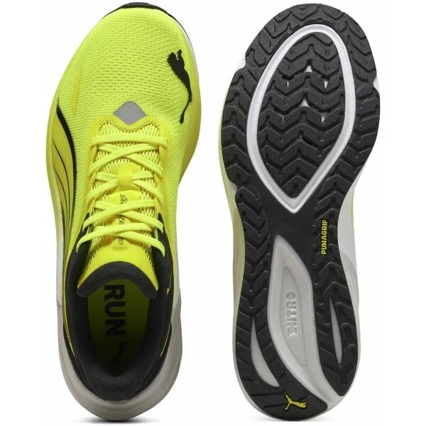 Puma ELECTRIFY NITRO 4 Pánska bežecká obuv, žltá, veľkosť 46