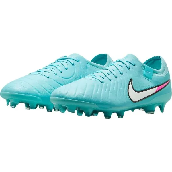 Nike TIEMPO LEGEND 10 PRO FG Pánske kopačky, tyrkysová, veľkosť 41