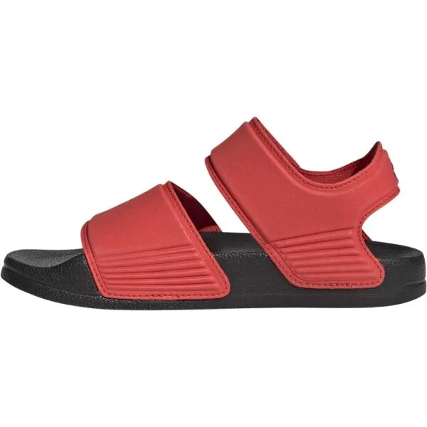 adidas ADILETTE SANDAL K Detské sandále, červená, veľkosť