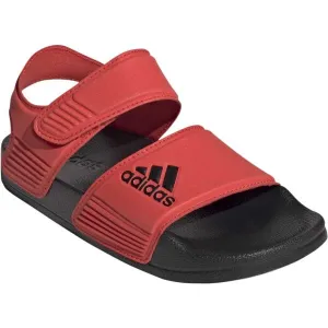 adidas ADILETTE SANDAL K Detské sandále, červená, veľkosť