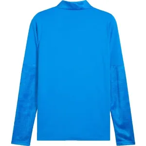 Puma TEAMCUP TRAINING 1/4 ZIP TOP Pánska športová mikina, modrá, veľkosť