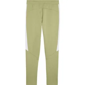 Puma TEAMEVOSTRIPE PANTS Pánske tepláky, khaki, veľkosť