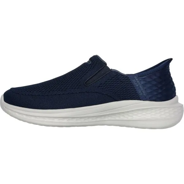 Pánska rekreačná obuv SKECHERS Slade Deacon Slip-Ins M navy white