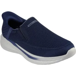 Pánska rekreačná obuv SKECHERS Slade Deacon Slip-Ins M navy white