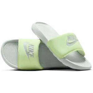 Nike VICTORI ONE Dámske šľapky, svetlo zelená, veľkosť 39